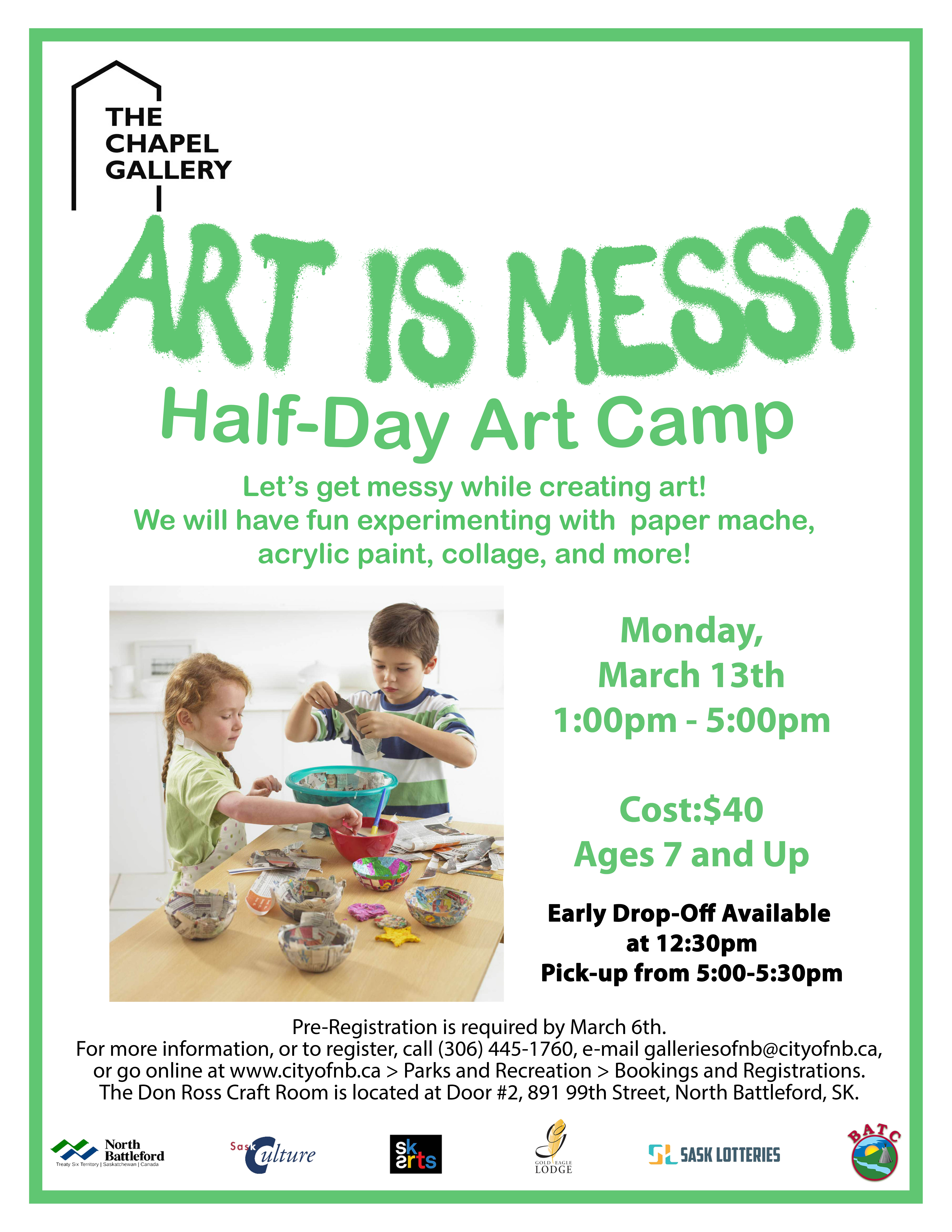 kids, paper mache, messy art