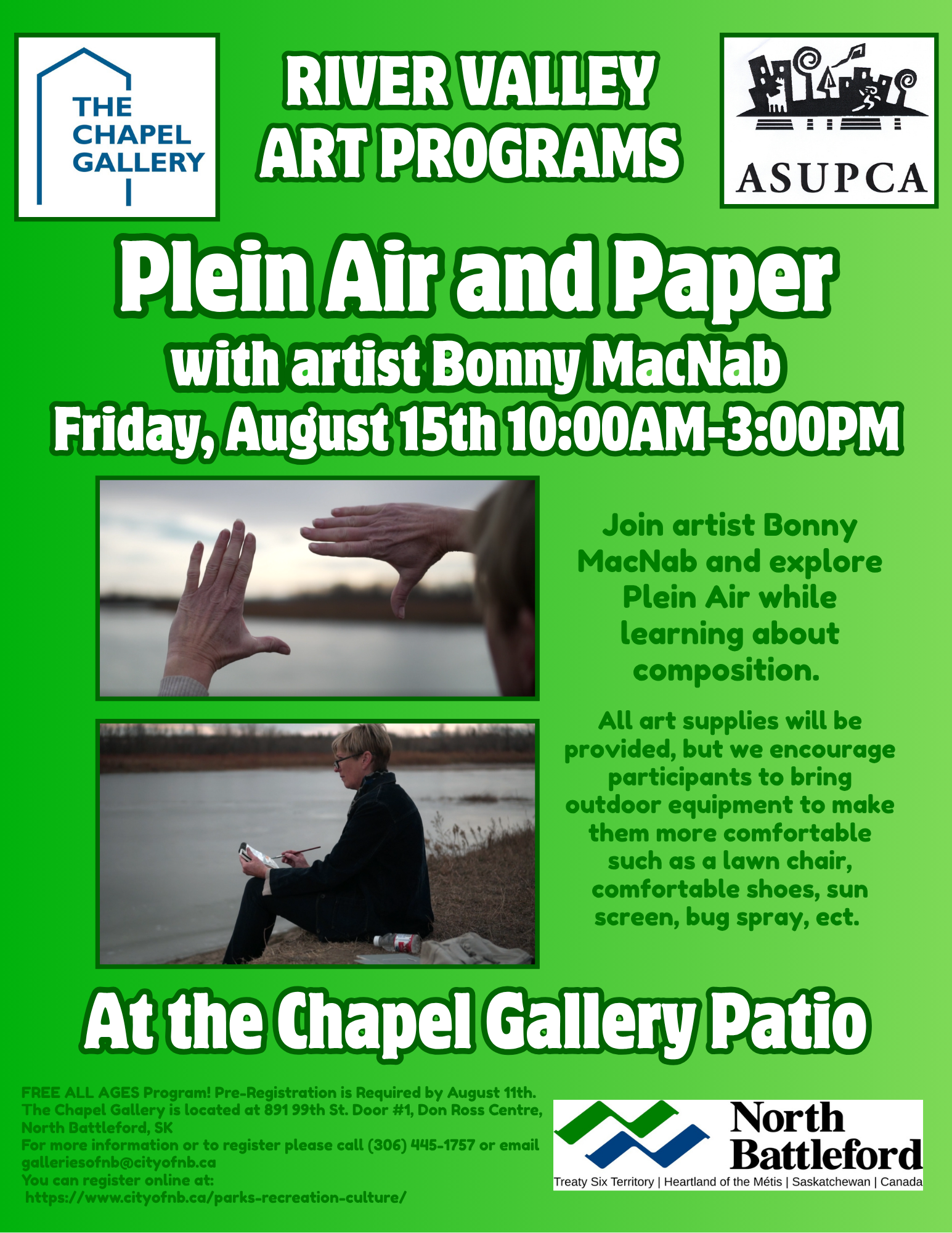 Composition in Plein Air with Bonny Macnab